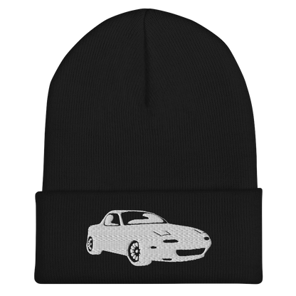 Embroidered Miata MX-5 NA - Cuffed Beanie