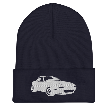 Embroidered Miata MX-5 NA - Cuffed Beanie