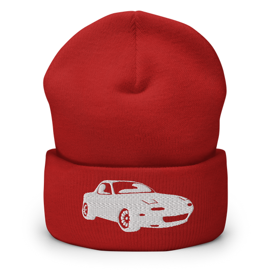 Embroidered Miata MX-5 NA - Cuffed Beanie