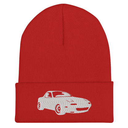 Embroidered Miata MX-5 NA - Cuffed Beanie