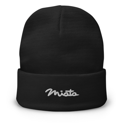 Embroidered Miata Beanie