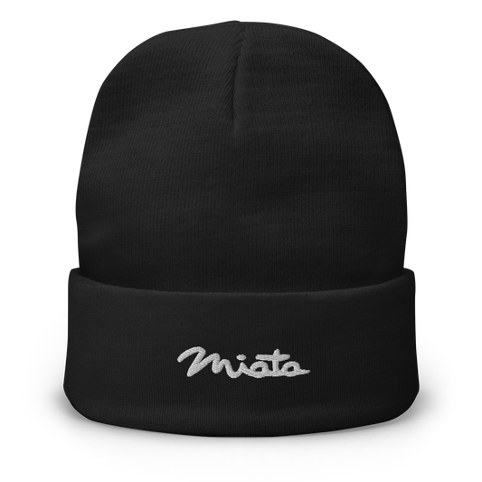 Embroidered Miata Beanie